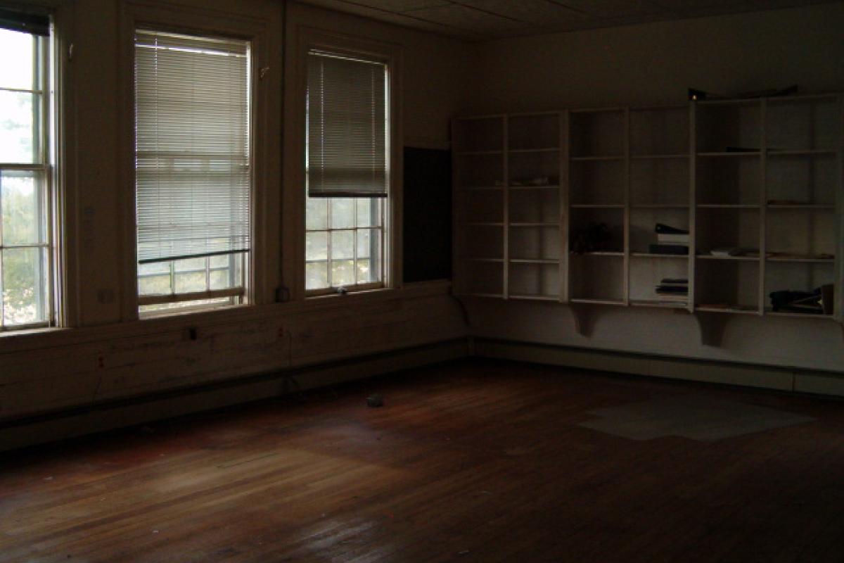 An old class room from before the building was Town Hall